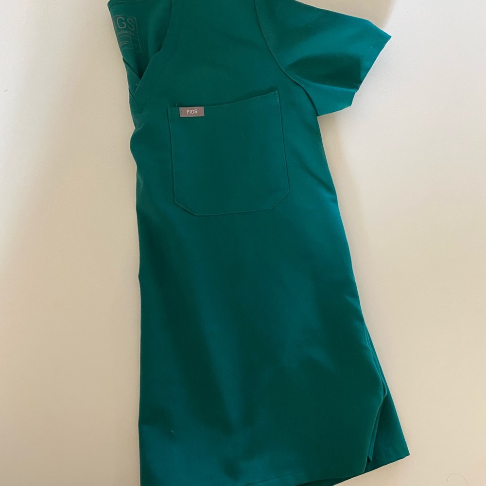 Figs scrubs Hunter Green